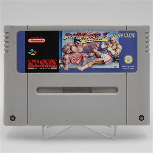 Street Fighter II Turbo - SNES - Cartridge - SNES - Cartridge - (UKV) (ENG) (B Grade) (Used)